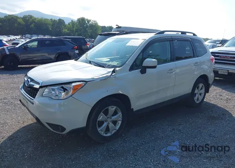 2016 Subaru Forester 2.5I Premium from USA, damaged, VIN JF2SJADC5GH483076